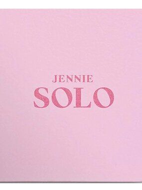 JENNIE - BlackPink 1st Solo Single Album Pink - K POP Sealed